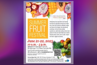 Summer Fruit Festival Presented by Fruit & Spice Park