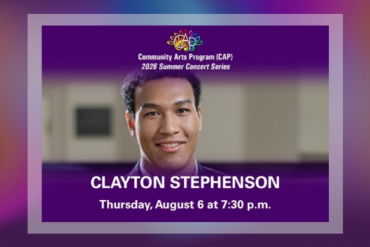 CAP 2025 Summer Concert Series: CLAYTON STEPHENSON Presented by Community Arts Program (CAP)