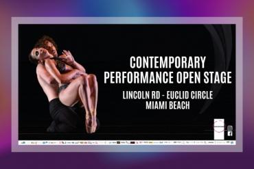 Contemporary Performance Open Stage Presented by International Ballet Festival of Miami