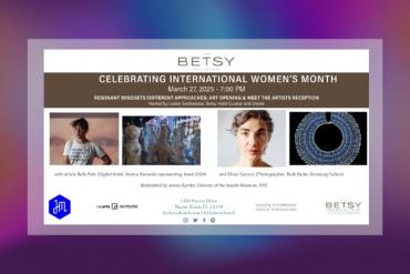 Resonant Mindsets/Different Approaches: Art Opening & Meet The Artists Reception Presented by The Betsy Hotel