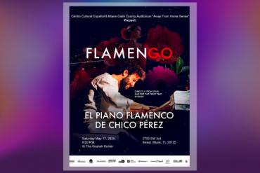 FlamenGO 2025. El piano flamenco de Chico Perez Presented by Centro Cultural Español (CCEMiami)
