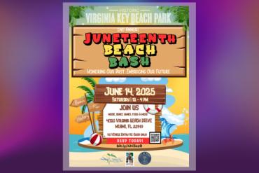Juneteenth Beach Bash Presented by Virginia Key Beach Park Trust