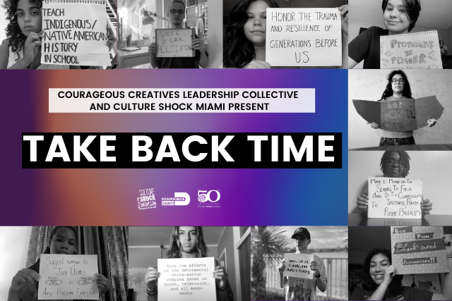 Courageous Creatives Take Back Time film image
